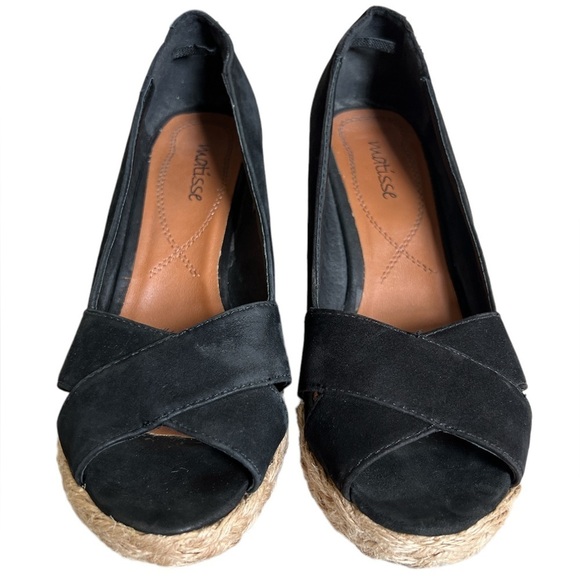 Matisse Rita Suede Wedge Espedrille - Picture 2 of 6